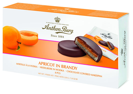 Brandy Blossom: Anthon Berg's Apricot Marzipan Creation