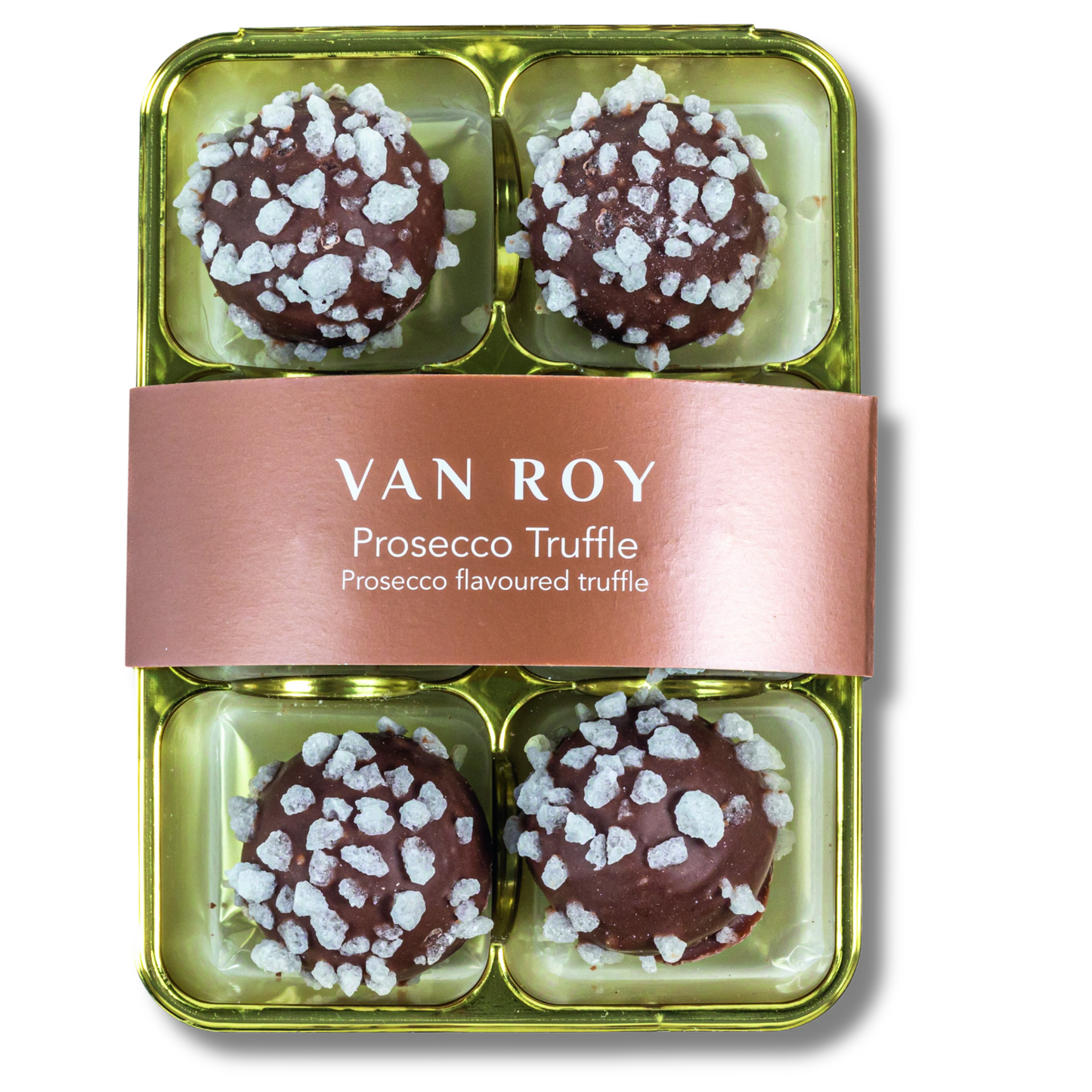 Bubbly Bliss: Van Roy's Latest 6-Pack of Prosecco Truffles