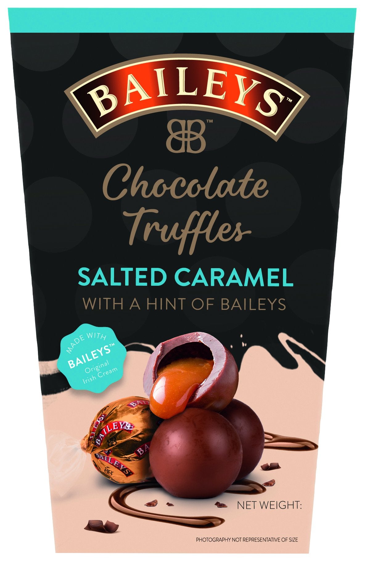 Caramel Swirls of Luxury: Baileys Salted Caramel Truffles