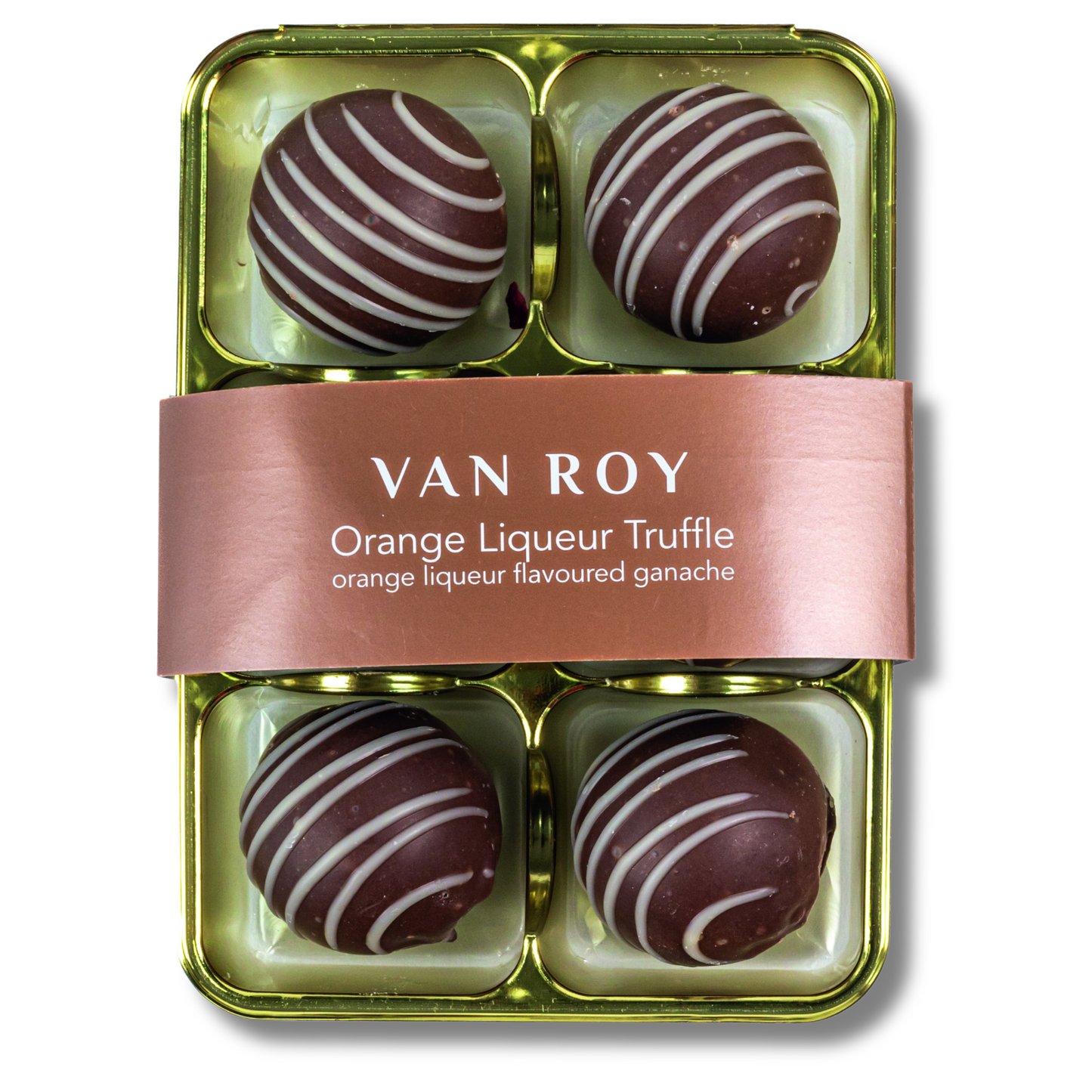 Citrus Symphony: Van Roy's Newest 6-Pack of Orange Liqueur Truffles