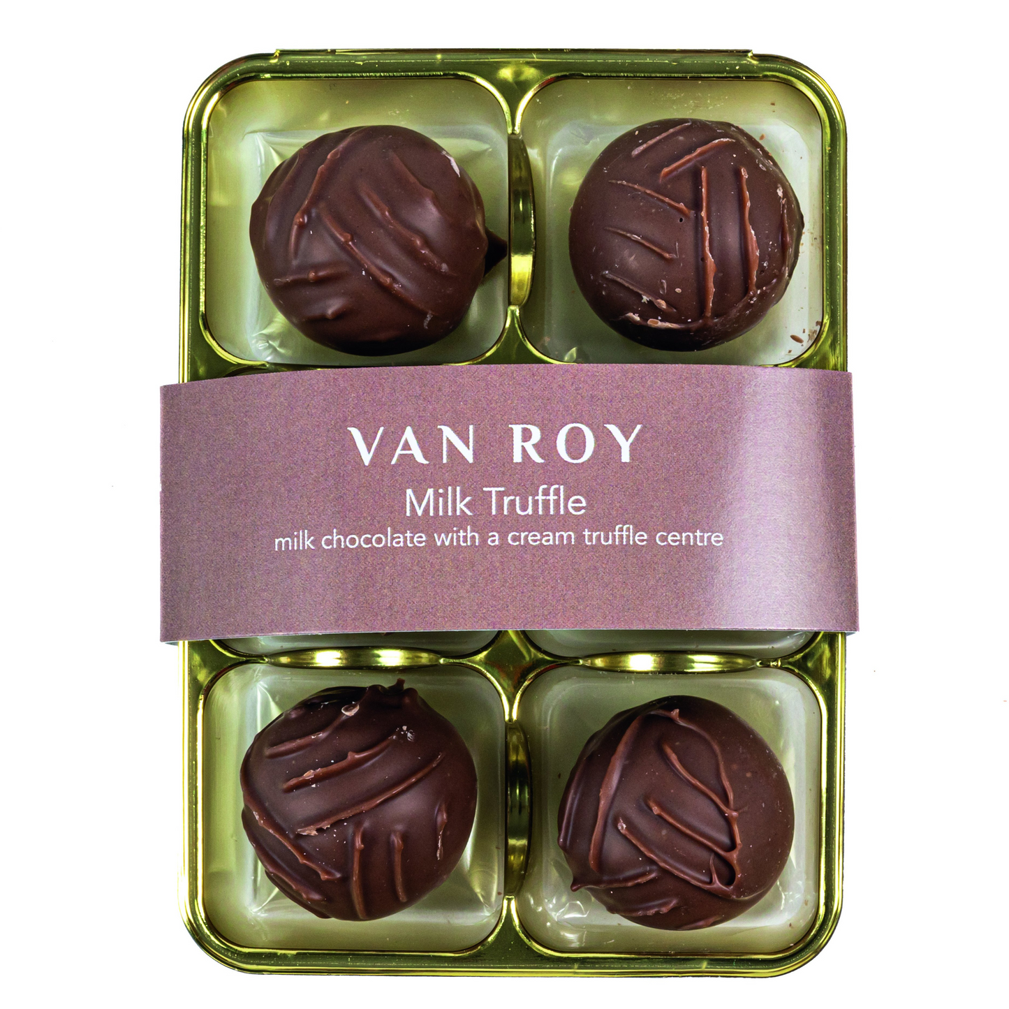 Introducing Cocoa Classics: Van Roy's Brand-New 6-Pack of Milk Chocolate Truffles