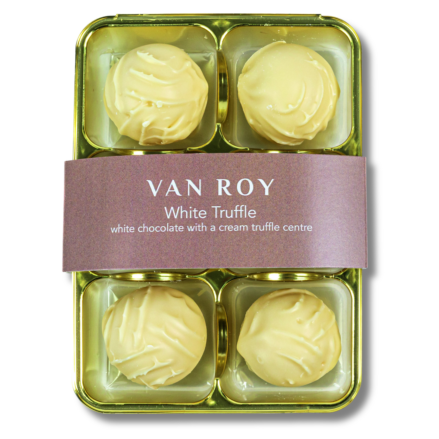 Introducing White Velvet: Van Roy's Newest 6-Pack of White Chocolate Truffles