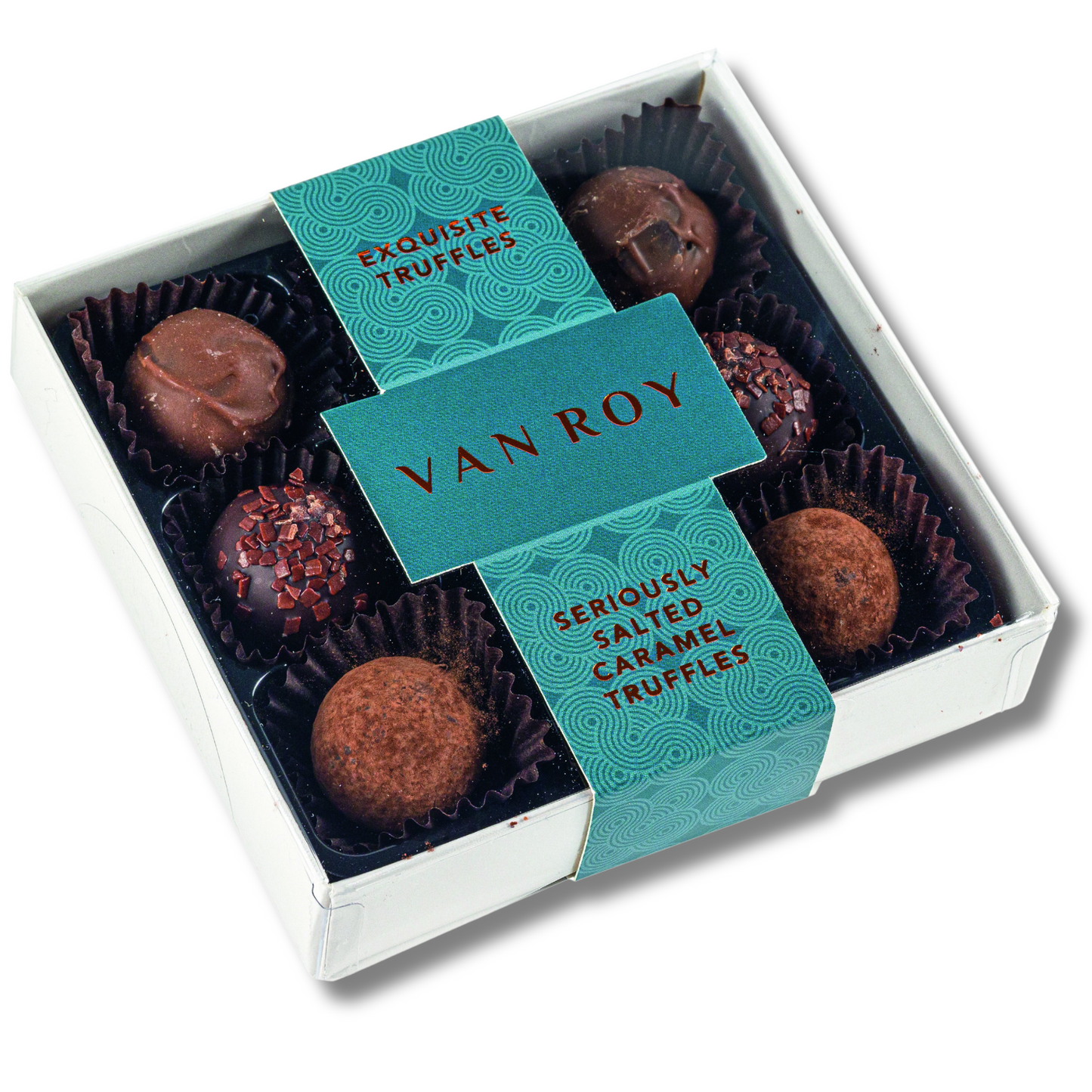 Salted Bliss: Seriously Salted Caramel Truffles in 9-Choc Grey Base