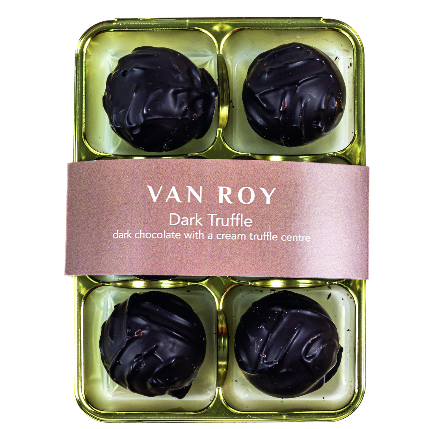 Unveiling Dark Indulgence: Van Roy's Latest 6-Pack of Dark Chocolate Truffles